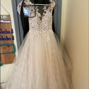 Jovani ball gown wedding dress